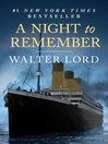 Cover image for A Night to Remember